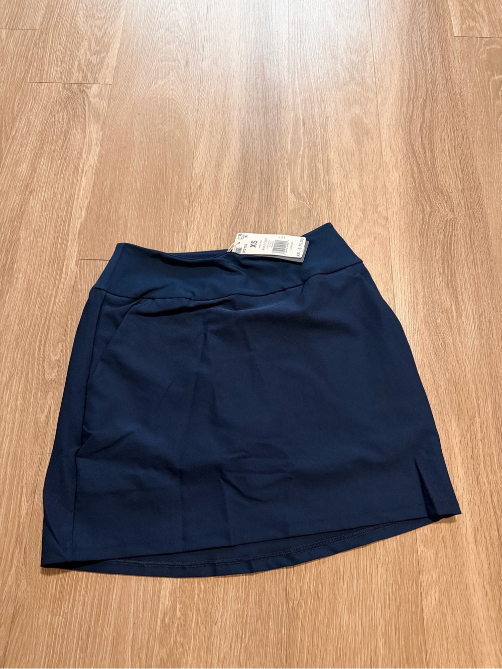Adidas navy athletic skirt size x small